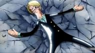 Sanji defeated against Kalifa (Image via Toei Animation)